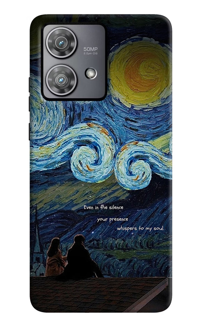 Softcore Moto Edge 40 Neo Hard Case Back Cover by Casekaro