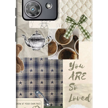 Cookie Moto Edge 40 Neo Hard Case Back Cover by Casekaro