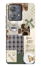 Cookie Moto Edge 40 Neo Hard Case Back Cover by Casekaro