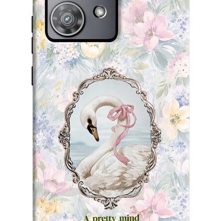 Pretty Mind Pretty Soul Moto Edge 40 Neo Hard Case Back Cover by Casekaro