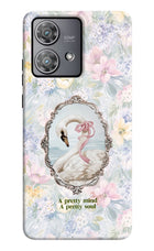 Pretty Mind Pretty Soul Moto Edge 40 Neo Hard Case Back Cover by Casekaro