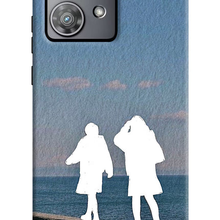 Coastal Dream Moto Edge 40 Neo Hard Case Back Cover by Casekaro