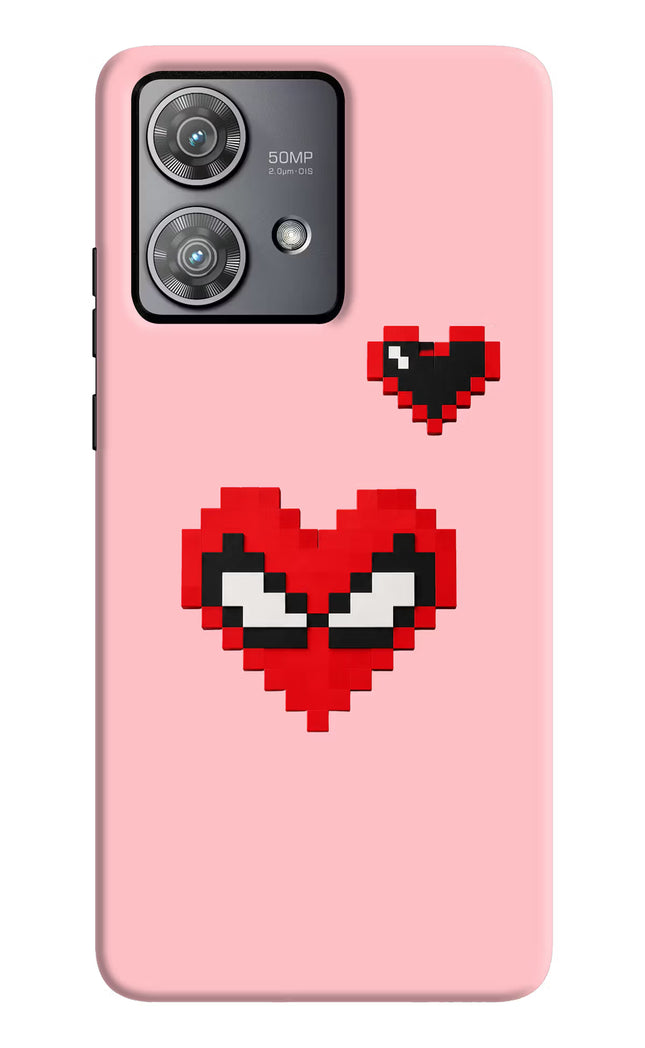 Gwen Heart Moto Edge 40 Neo Hard Case Back Cover by Casekaro