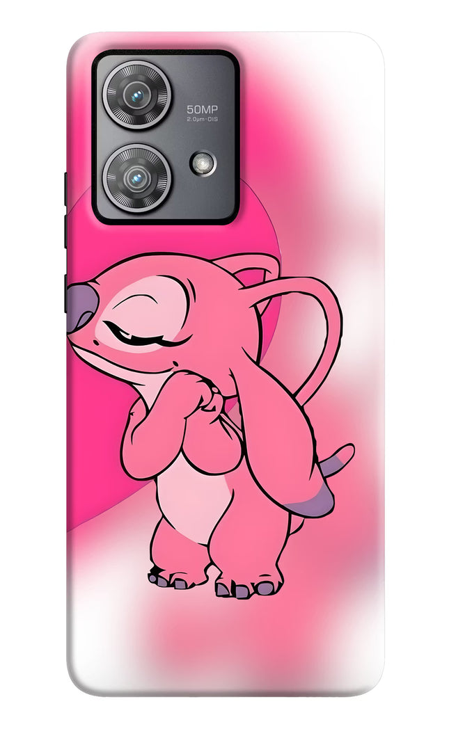 Angel Hug Moto Edge 40 Neo Hard Case Back Cover by Casekaro