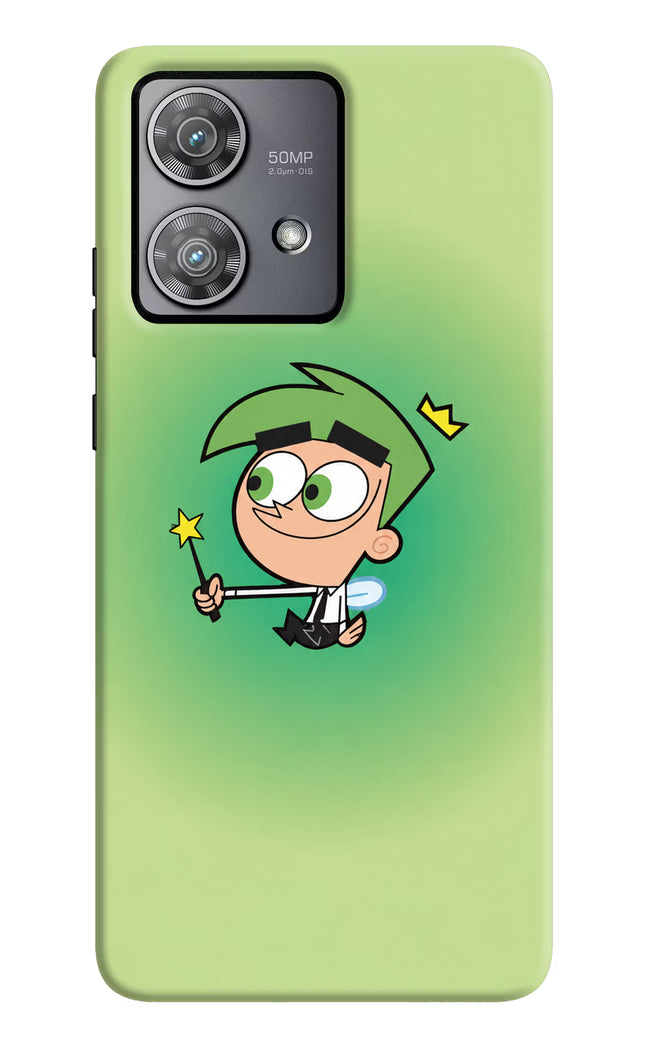 Cosmo Magic Moto Edge 40 Neo Hard Case Back Cover by Casekaro