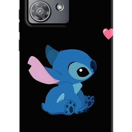 Stitch Crush Moto Edge 40 Neo Hard Case Back Cover by Casekaro