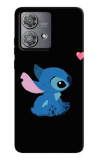 Stitch Crush Moto Edge 40 Neo Hard Case Back Cover by Casekaro