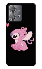 Angel Crush Moto Edge 40 Neo Hard Case Back Cover by Casekaro