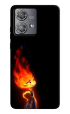Ember Flame Moto Edge 40 Neo Hard Case Back Cover by Casekaro