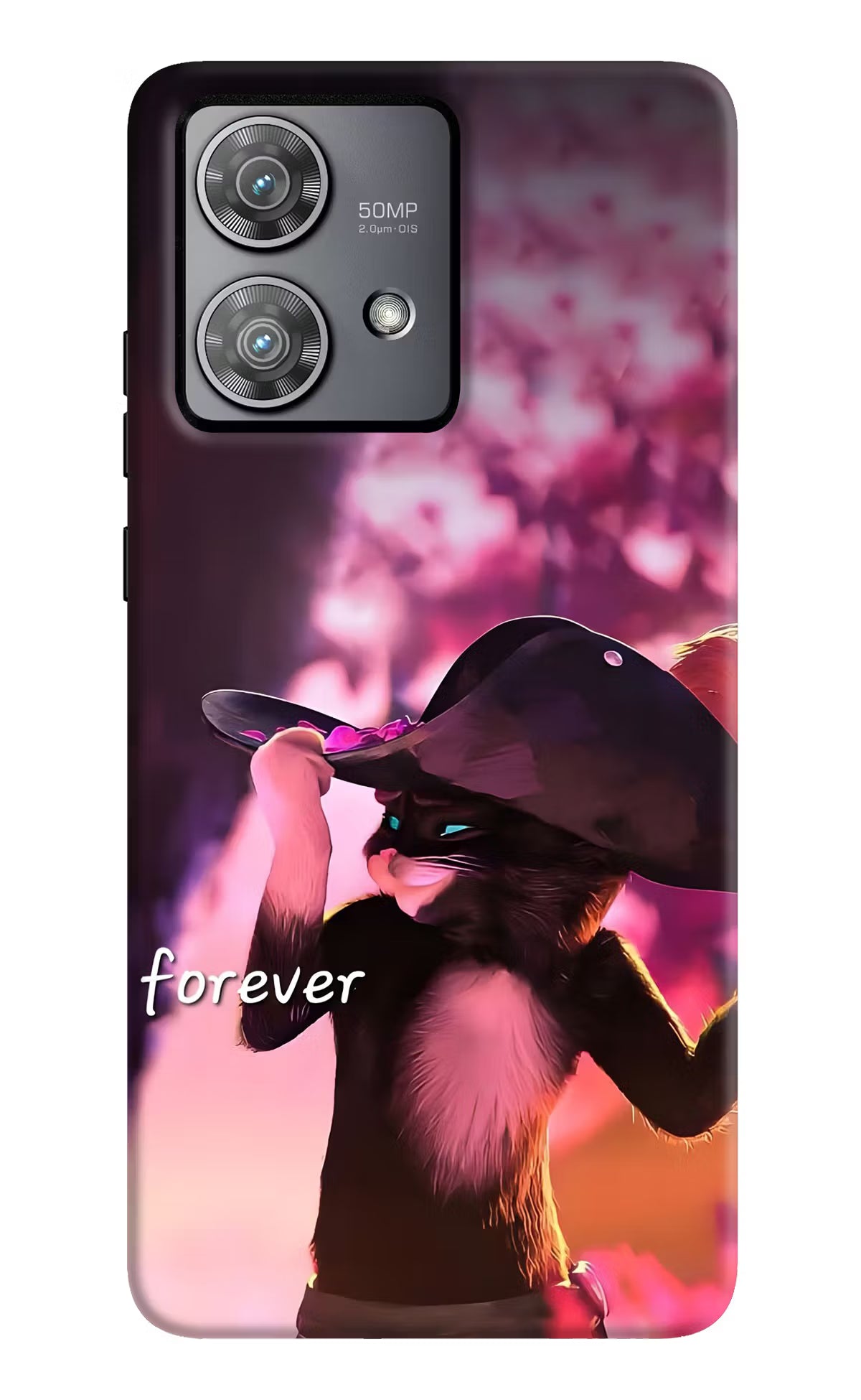 Forever Cat Moto Edge 40 Neo Back Cover