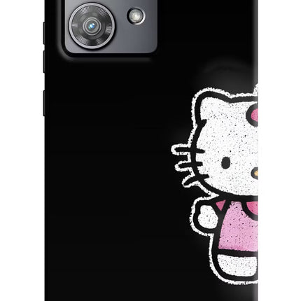 Kitty Charm Moto Edge 40 Neo Hard Case Back Cover by Casekaro