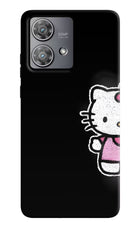 Kitty Charm Moto Edge 40 Neo Hard Case Back Cover by Casekaro