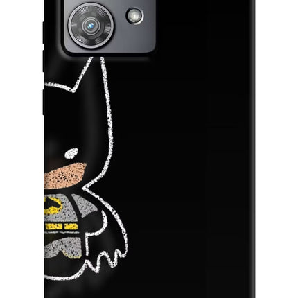 Bat Kitty Moto Edge 40 Neo Hard Case Back Cover by Casekaro