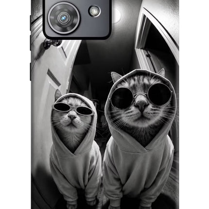 Hood Cats Moto Edge 40 Neo Hard Case Back Cover by Casekaro