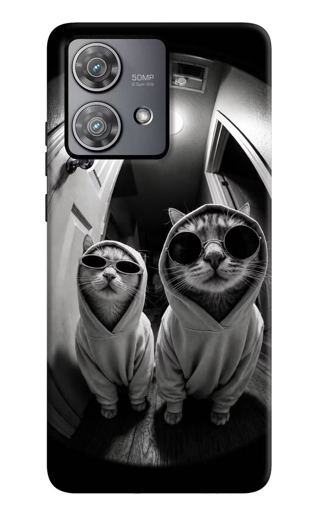 Hood Cats Moto Edge 40 Neo Hard Case Back Cover by Casekaro