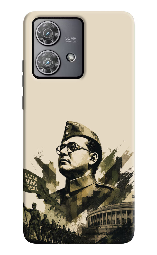 Netaji Rising Moto Edge 40 Neo Back Cover