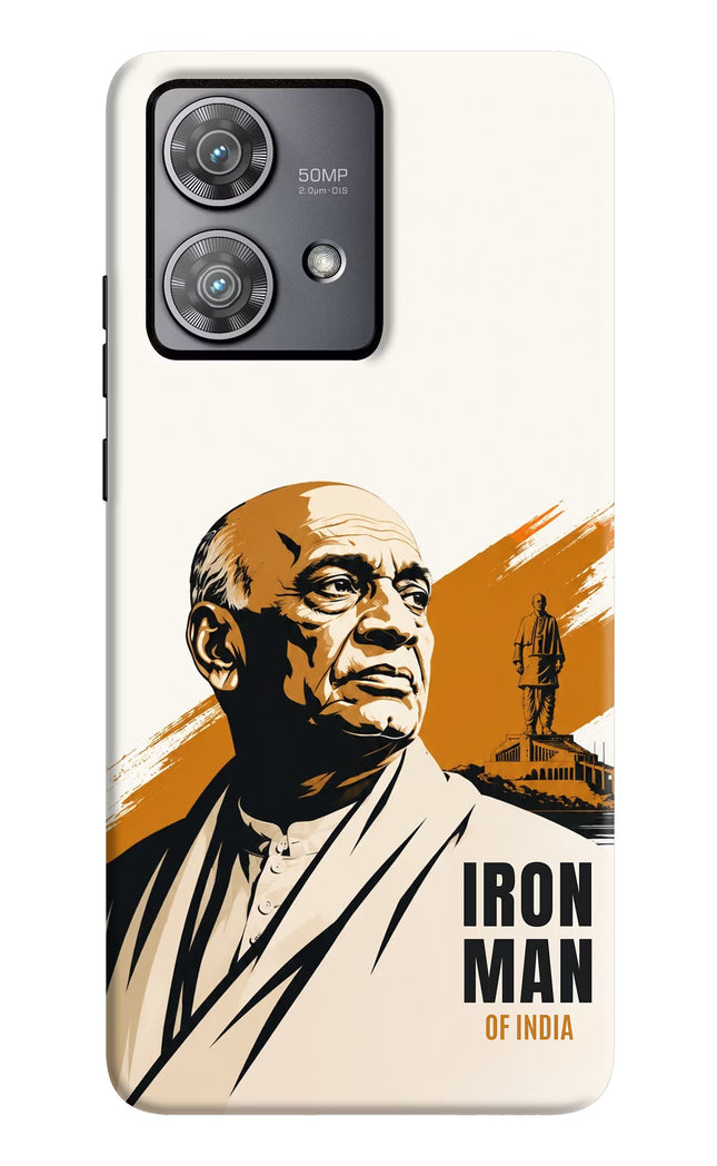 Chandrashekhar Azad Fearless Moto Edge 40 Neo Back Cover