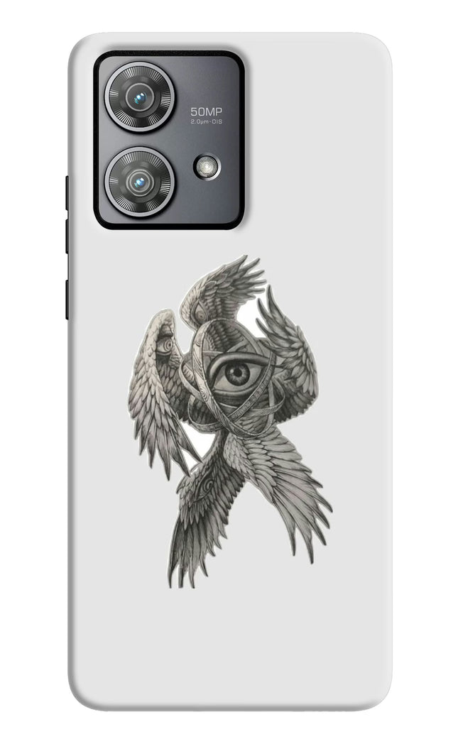 Accurate Angel Moto Edge 40 Neo Hard Case Back Cover by Casekaro