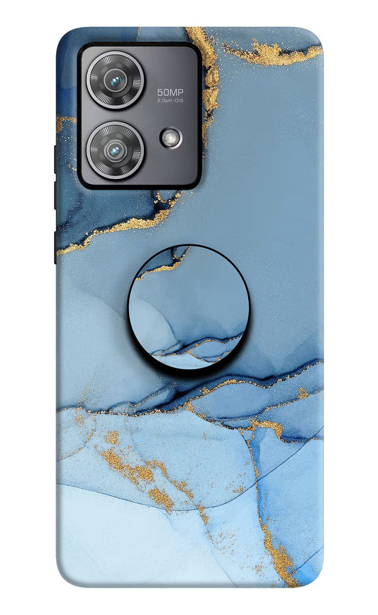 Blue Marble Moto Edge 40 Neo Pop Case by Casekaro