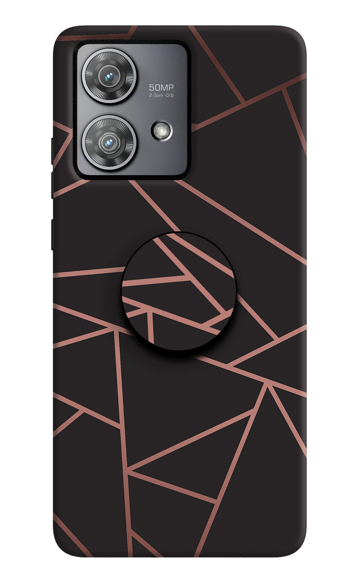 Geometric Pattern Moto Edge 40 Neo Pop Case