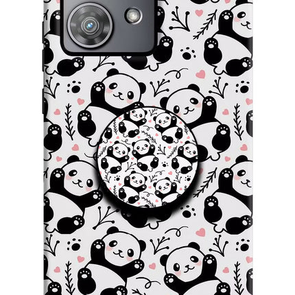Cute Panda Moto Edge 40 Neo Pop Case by Casekaro