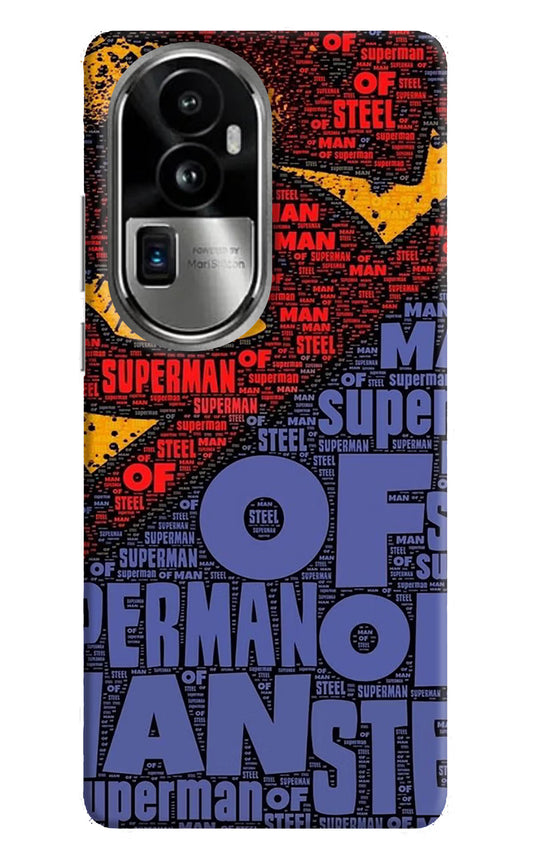 Superman Oppo Reno10 Pro+ 5G Hard Case Back Cover by Casekaro