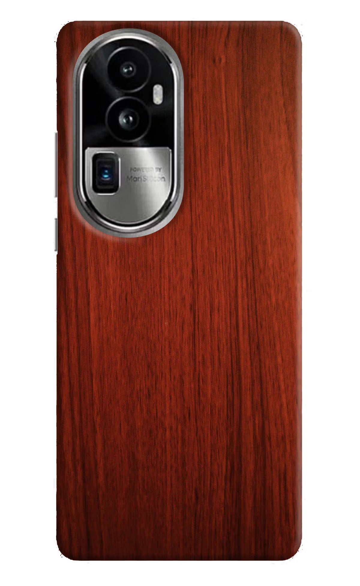 Wooden Plain Pattern Oppo Reno10 Pro+ 5G Hard Case Back Cover by Casekaro