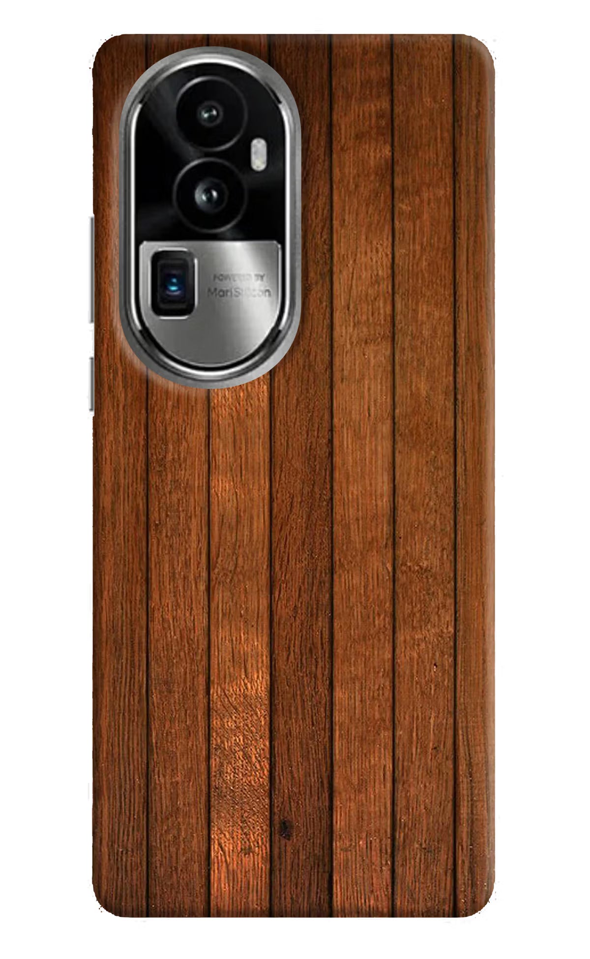 Wooden Artwork Bands Oppo Reno10 Pro+ 5G Hard Case Back Cover by Casekaro