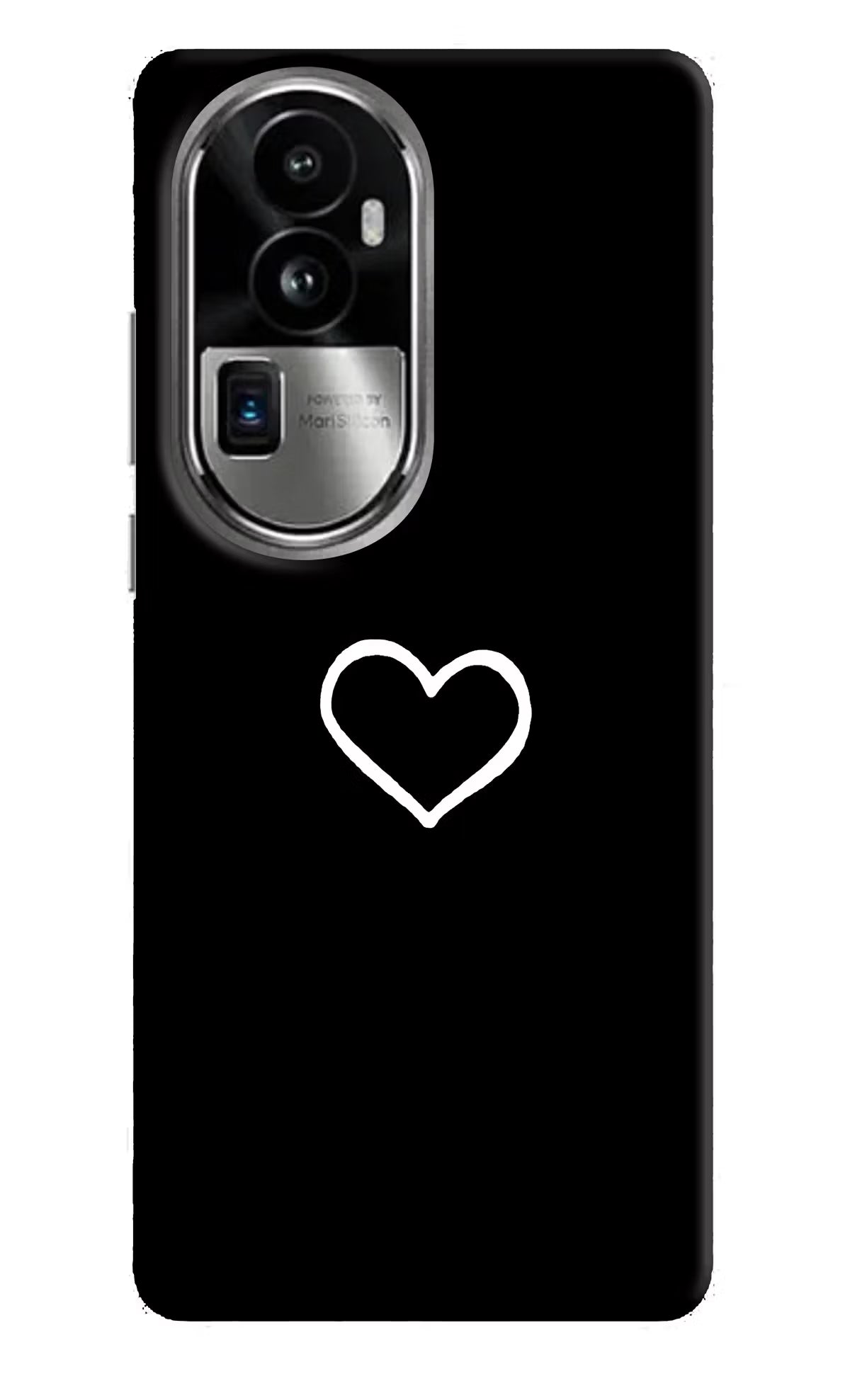 Heart Oppo Reno10 Pro+ 5G Hard Case Back Cover by Casekaro