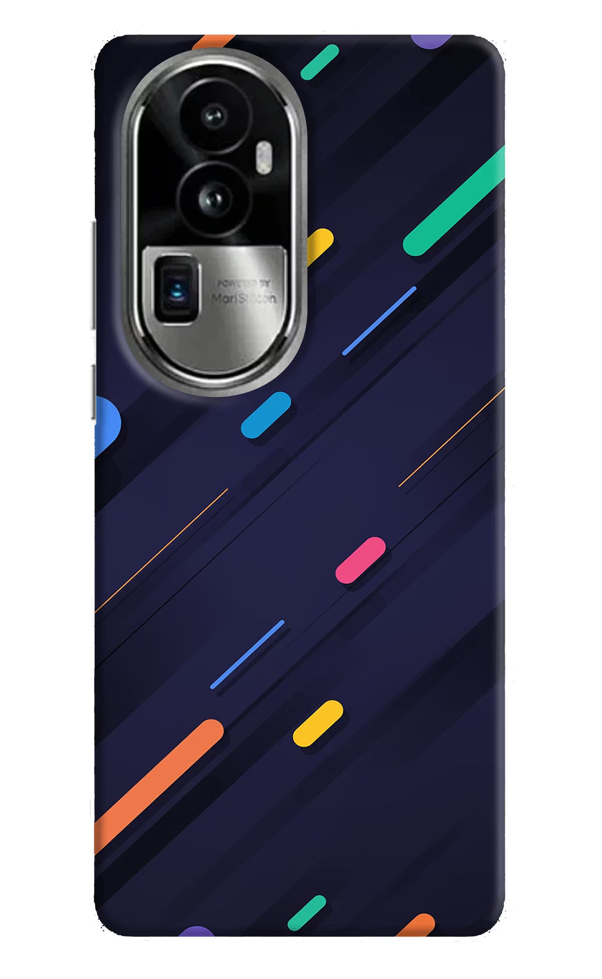 Abstract Design Oppo Reno10 Pro+ 5G Hard Case Back Cover by Casekaro