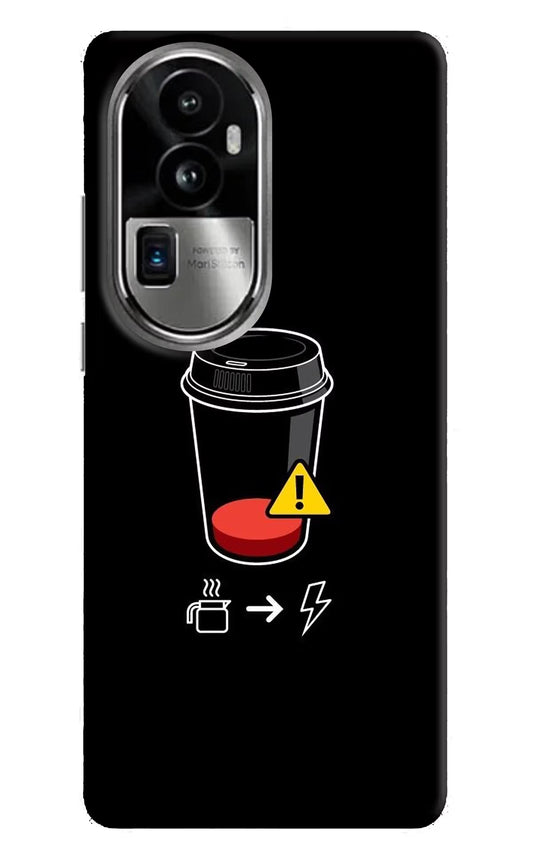 Coffee Oppo Reno10 Pro+ 5G Hard Case Back Cover by Casekaro