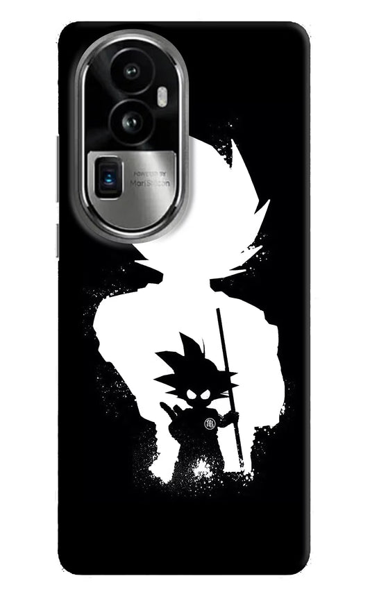 Goku Shadow Oppo Reno10 Pro+ 5G Hard Case Back Cover by Casekaro