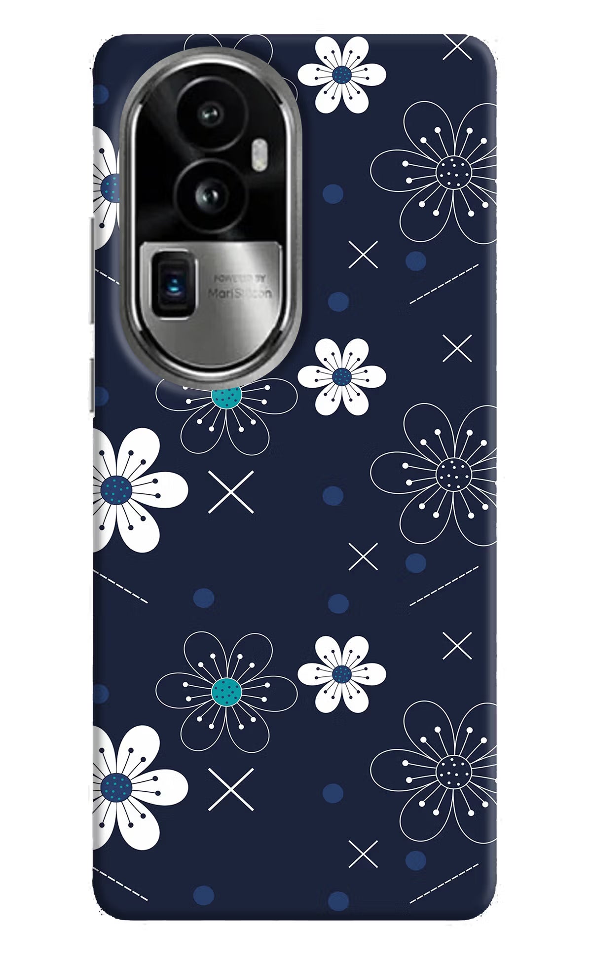 Flowers Oppo Reno10 Pro+ 5G Hard Case Back Cover by Casekaro