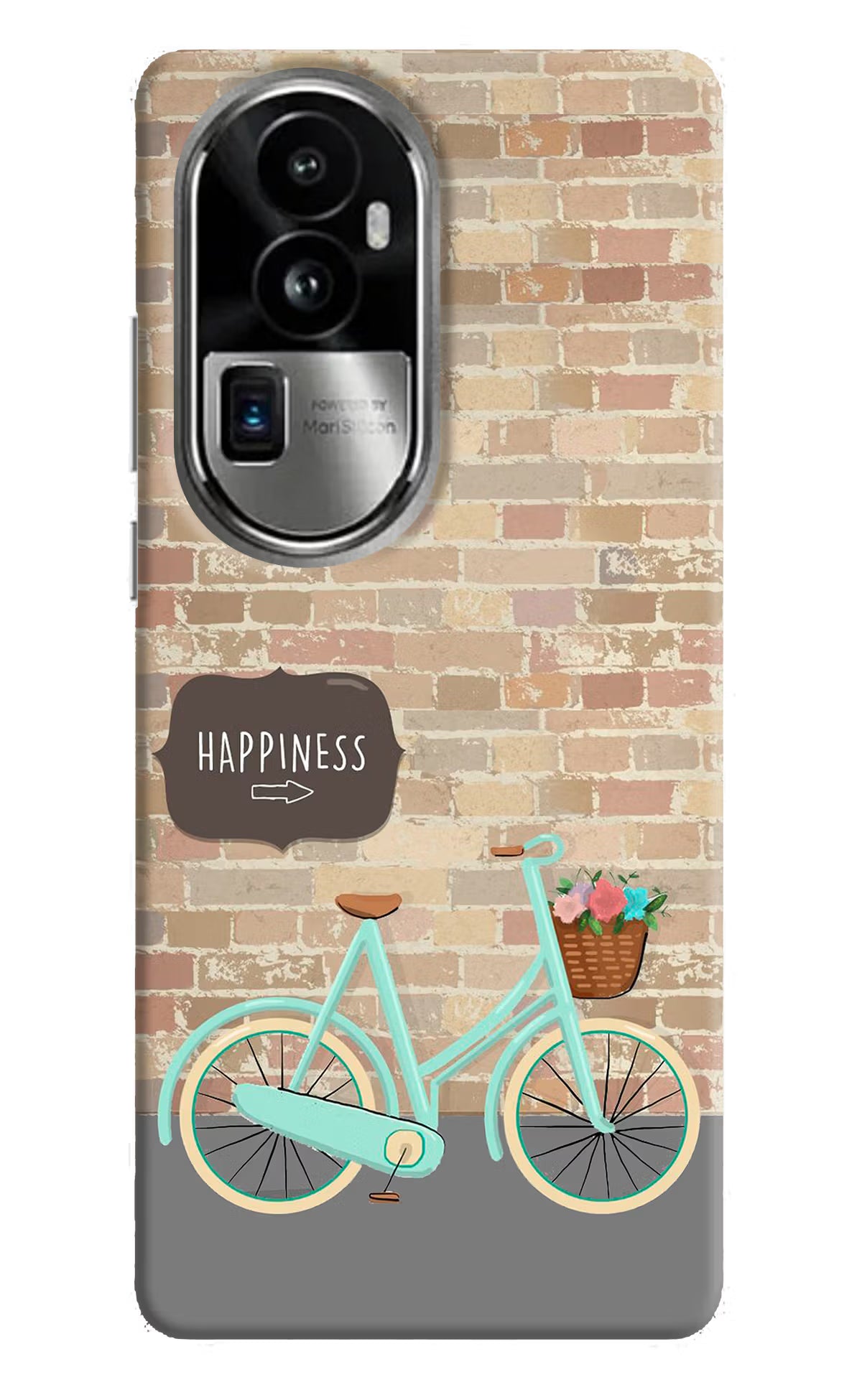 Happiness Artwork Oppo Reno10 Pro+ 5G Hard Case Back Cover by Casekaro