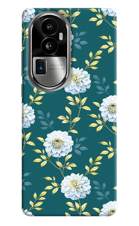 Flowers Oppo Reno10 Pro+ 5G Hard Case Back Cover by Casekaro