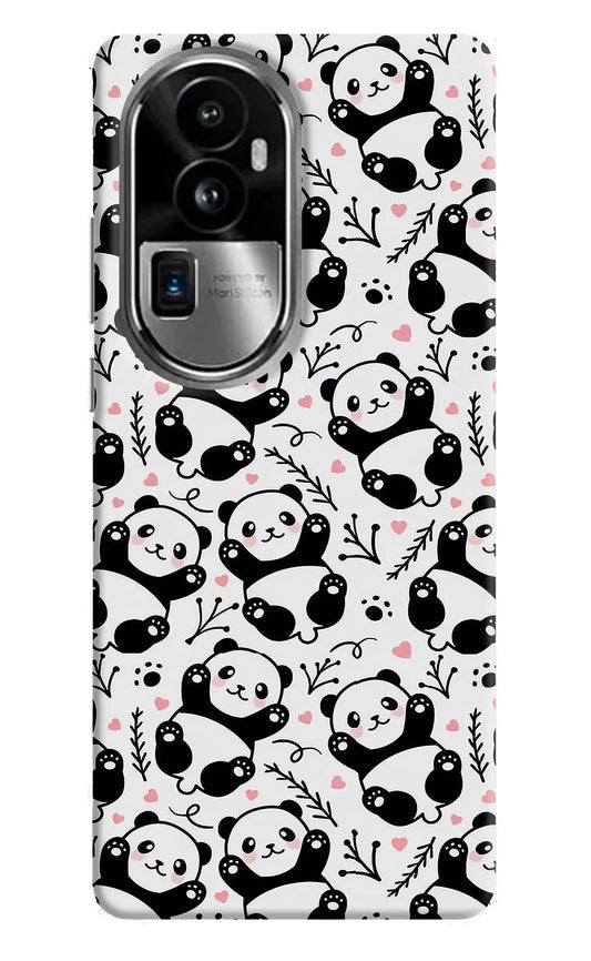 Cute Panda Oppo Reno10 Pro+ 5G Hard Case Back Cover by Casekaro