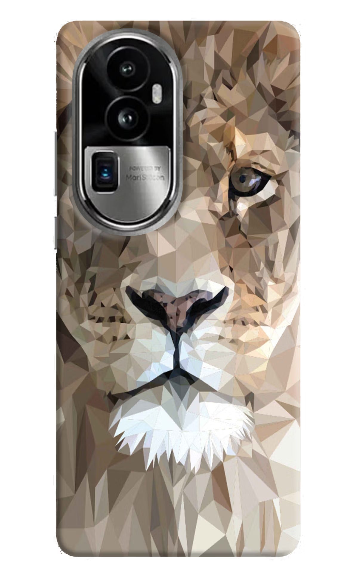 Lion Art Oppo Reno10 Pro+ 5G Hard Case Back Cover by Casekaro