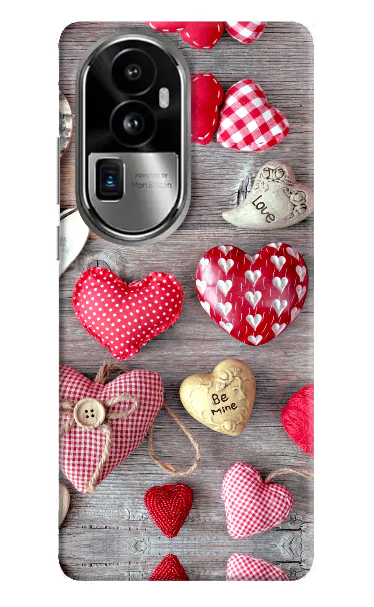 Love Wallpaper Oppo Reno10 Pro+ 5G Hard Case Back Cover by Casekaro