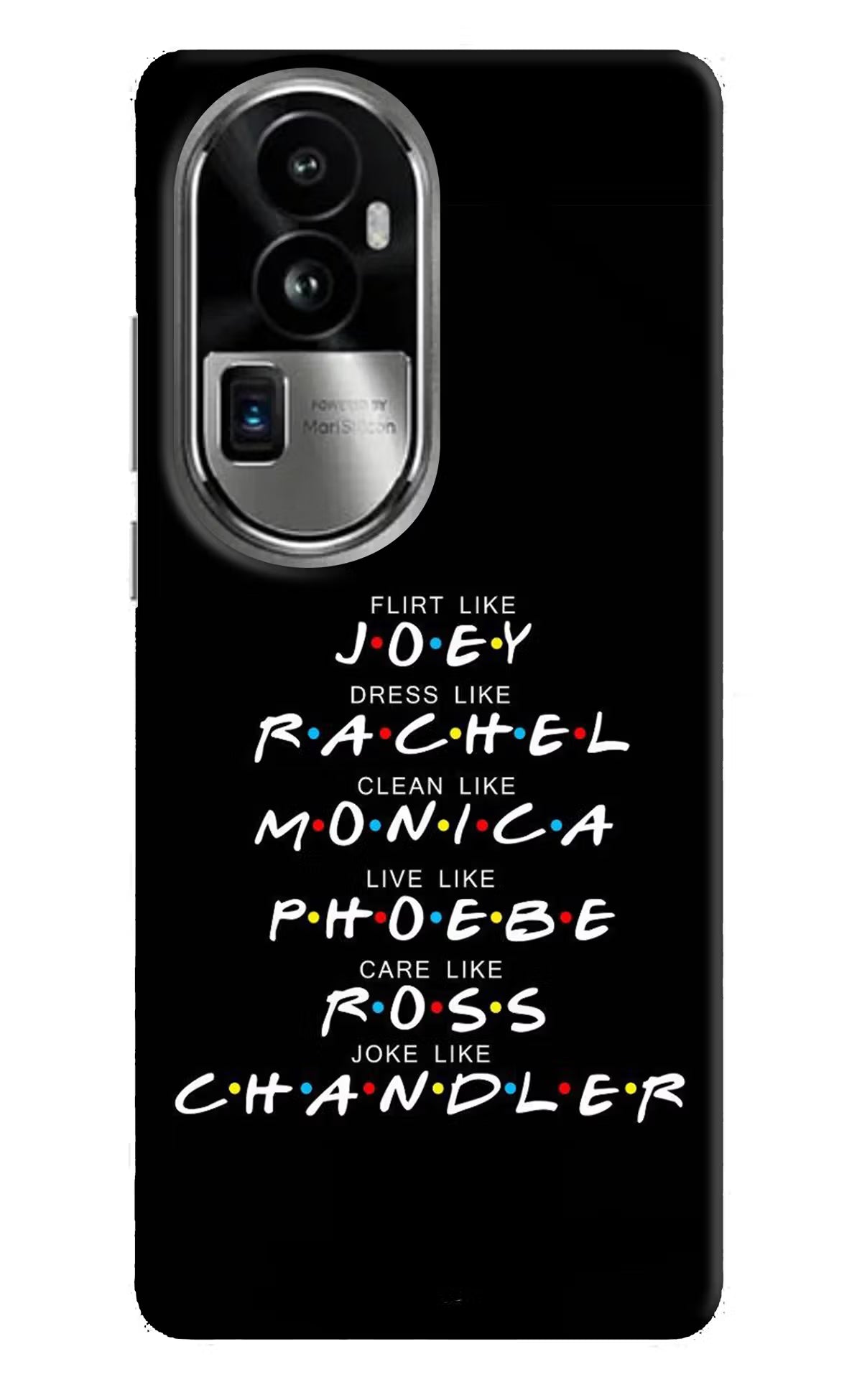 FRIENDS Character Oppo Reno10 Pro+ 5G Hard Case Back Cover by Casekaro