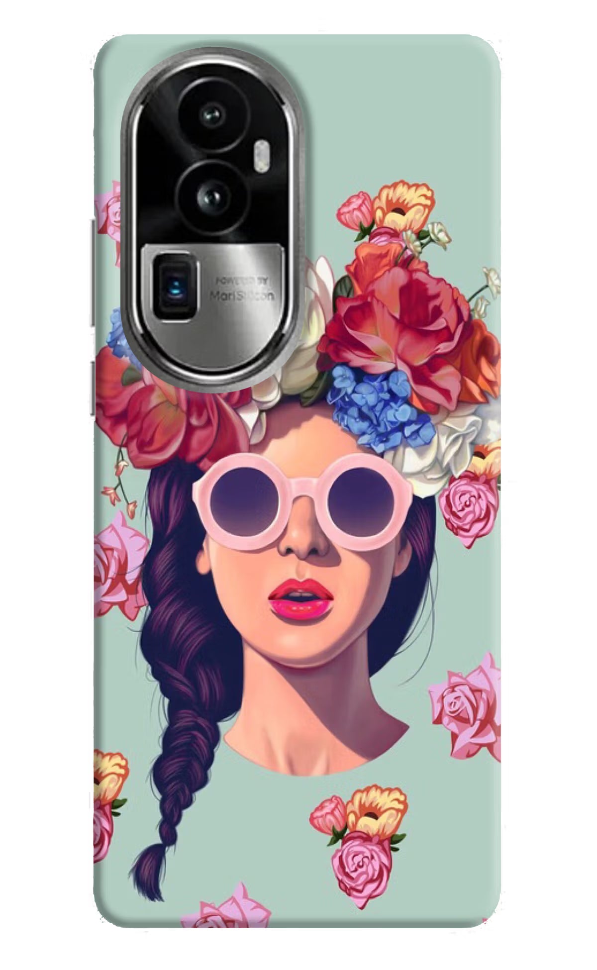 Pretty Girl Oppo Reno10 Pro+ 5G Hard Case Back Cover by Casekaro