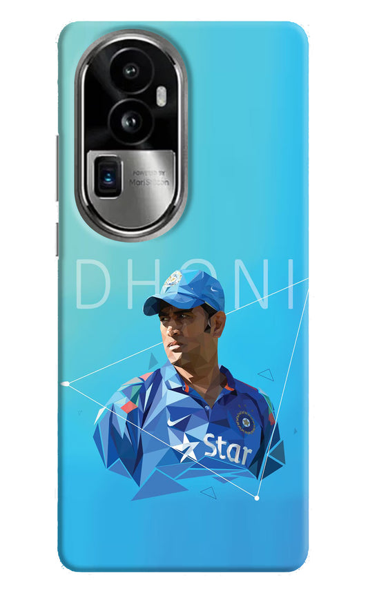 Dhoni Artwork Oppo Reno10 Pro+ 5G Hard Case Back Cover by Casekaro
