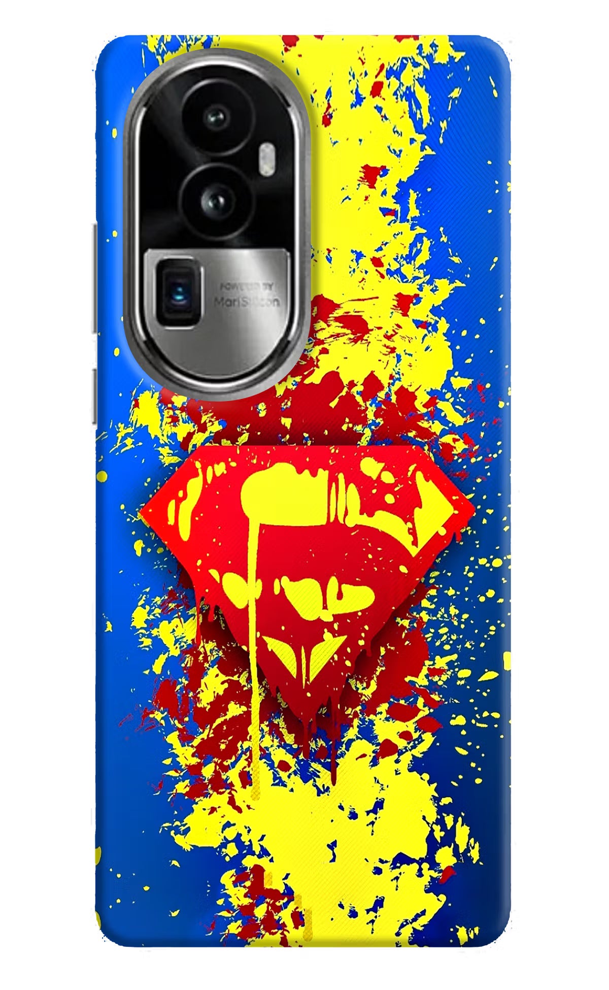 Superman logo Oppo Reno10 Pro+ 5G Hard Case Back Cover by Casekaro