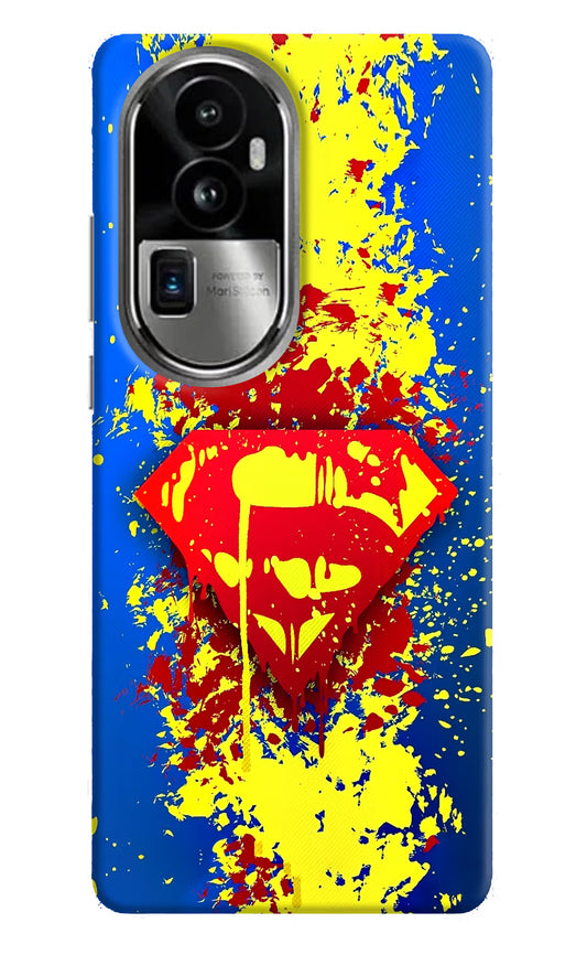Superman logo Oppo Reno10 Pro+ 5G Hard Case Back Cover by Casekaro