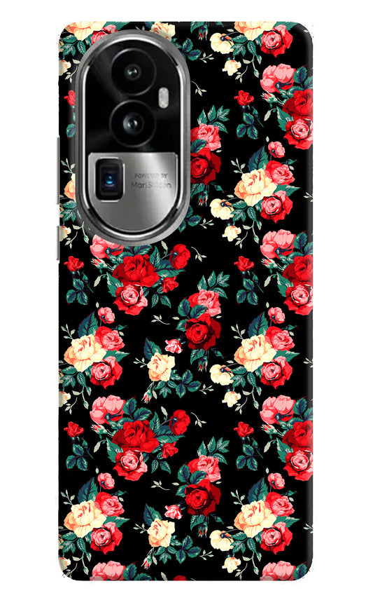 Rose Pattern Oppo Reno10 Pro+ 5G Hard Case Back Cover by Casekaro