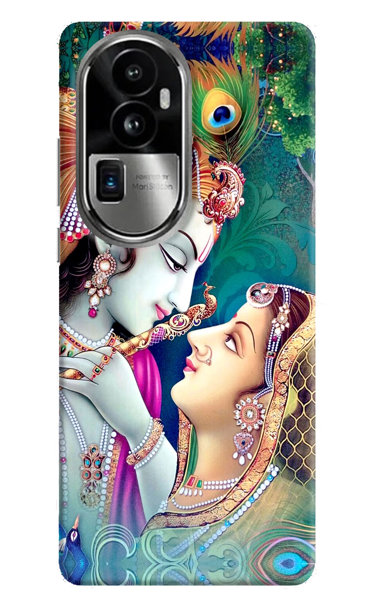 Lord Radha Krishna Oppo Reno10 Pro+ 5G Hard Case Back Cover by Casekaro