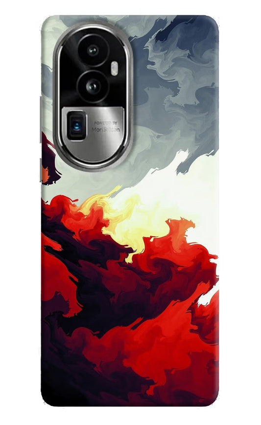 Fire Cloud Oppo Reno10 Pro+ 5G Hard Case Back Cover by Casekaro