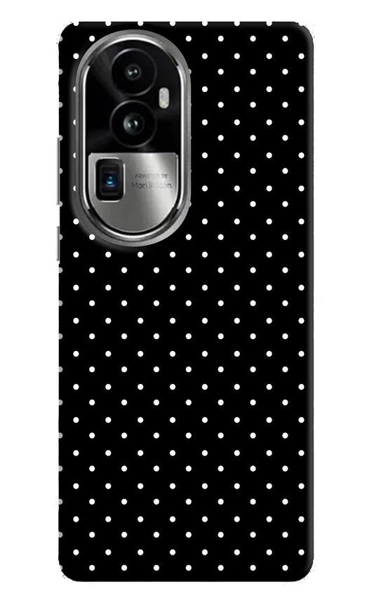 White Dots Oppo Reno10 Pro+ 5G Hard Case Back Cover by Casekaro