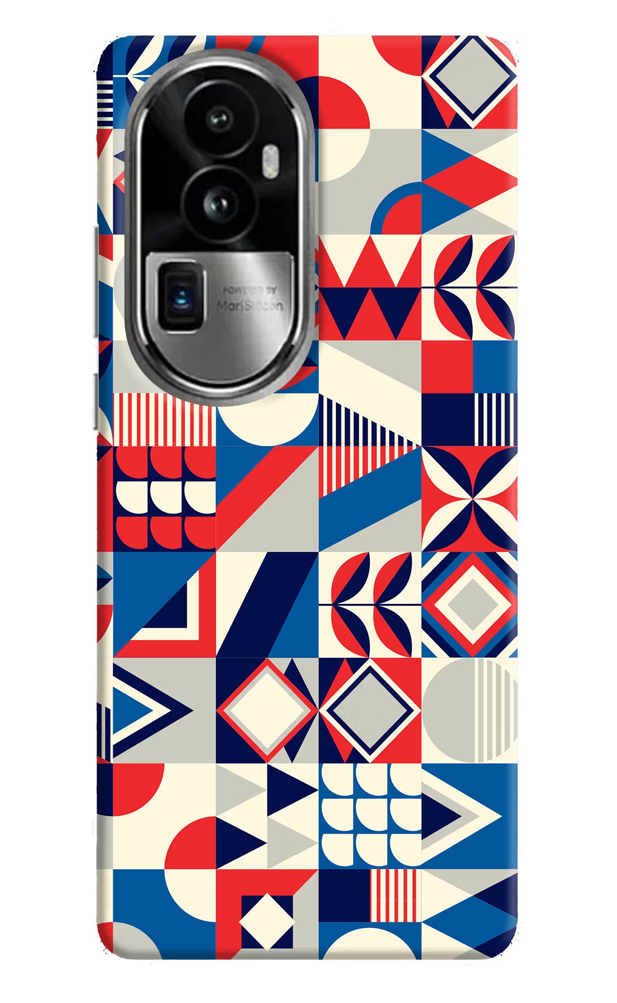 Colorful Pattern Oppo Reno10 Pro+ 5G Hard Case Back Cover by Casekaro