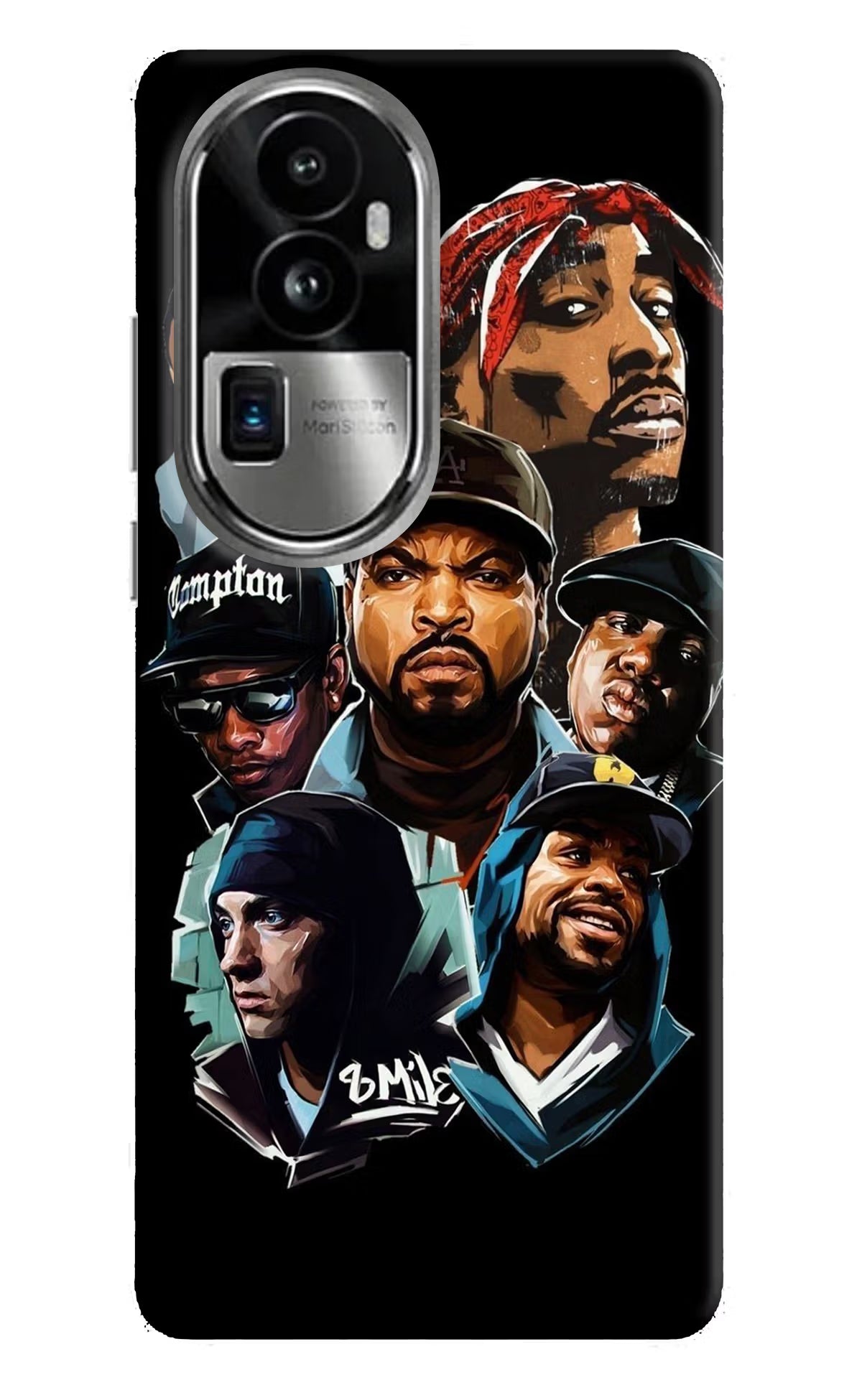 Rappers Oppo Reno10 Pro+ 5G Hard Case Back Cover by Casekaro