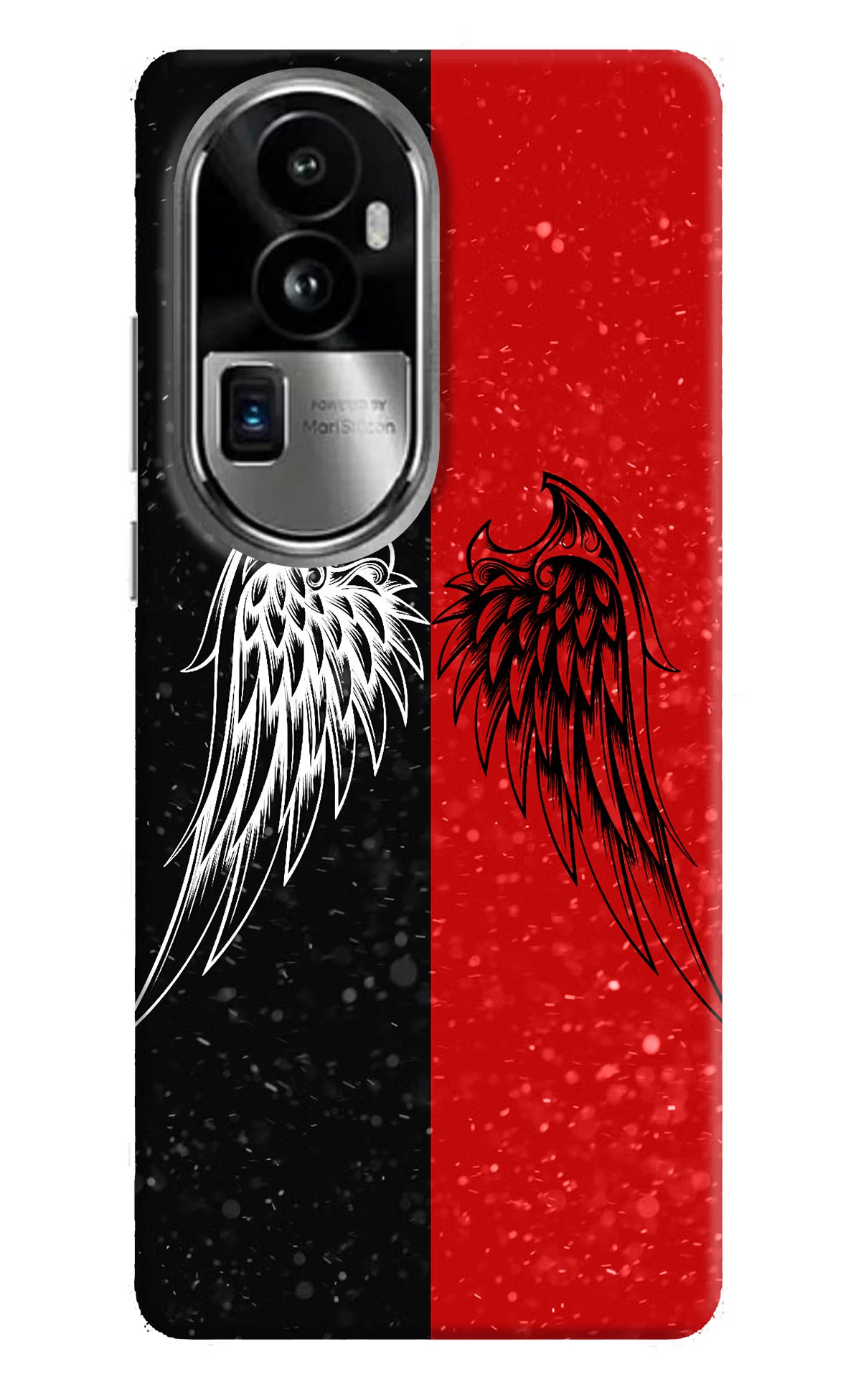 Wings Oppo Reno10 Pro+ 5G Hard Case Back Cover by Casekaro